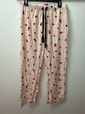 Victoria secret pink sleep Pink Heart Print Lounge Pants